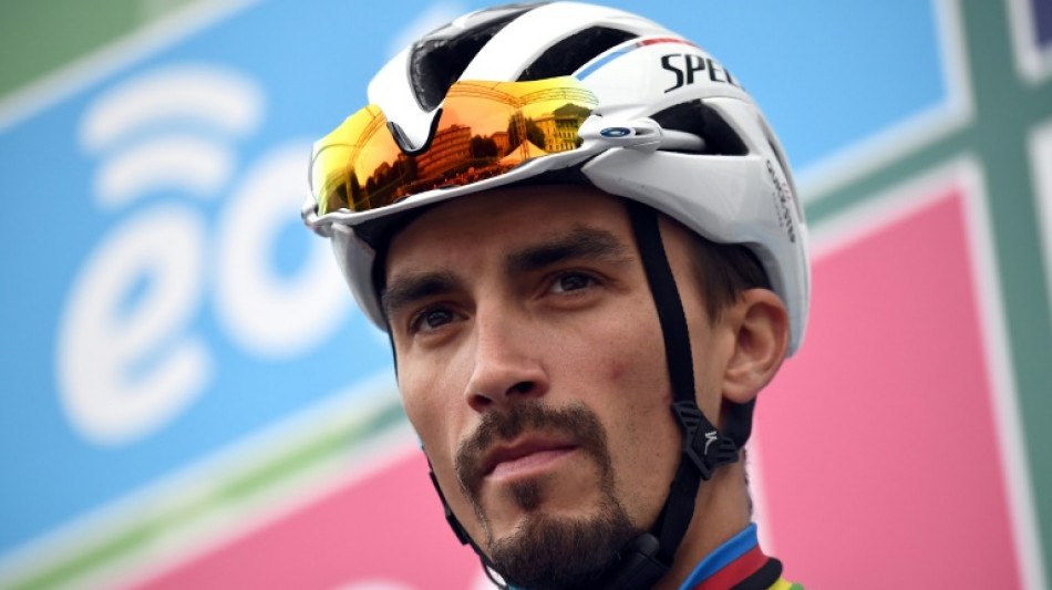 Tour d'Espagne: Alaphilippe abandonne apr&egrave;s une chute