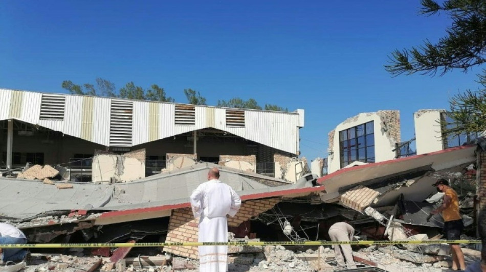 Mexique: au moins dix morts lors de l'effondrement du toit d'une &eacute;glise pendant une messe
