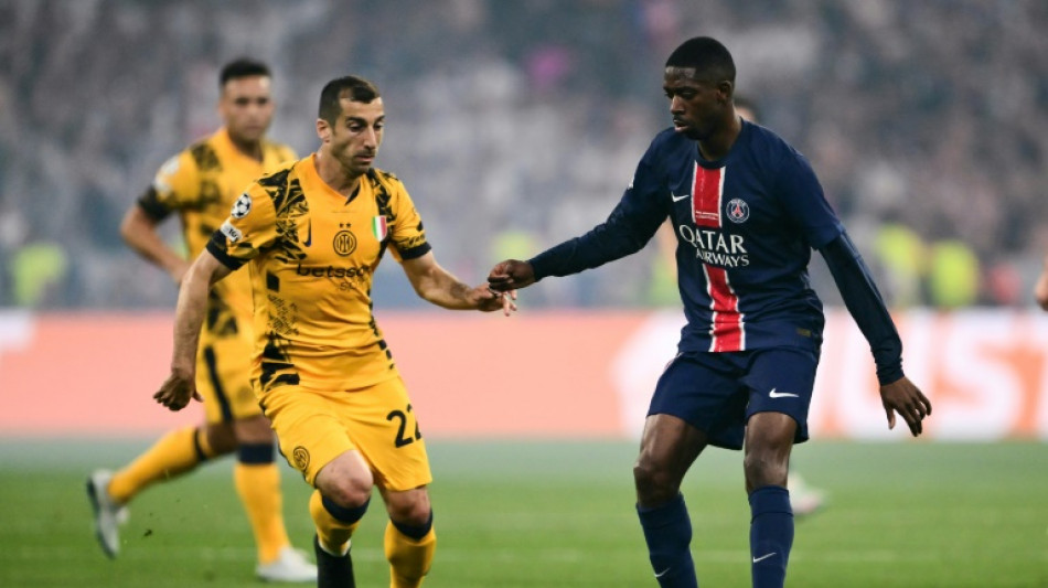 Dembele, Doue among seven PSG players on Champions League team of the season