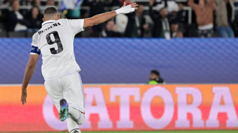 Supercoupe de l'UEFA: premier sacre pour le Real, port&eacute; par Benzema