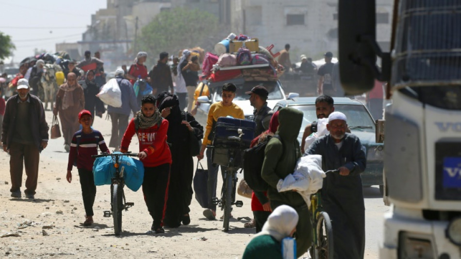 Gazans flee southern city of Rafah after Israel military orders evacuation