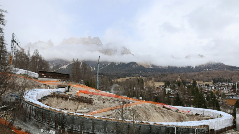 JO-2026: la piste de bobsleigh de Cortina inaugur&eacute;e, "un miracle"