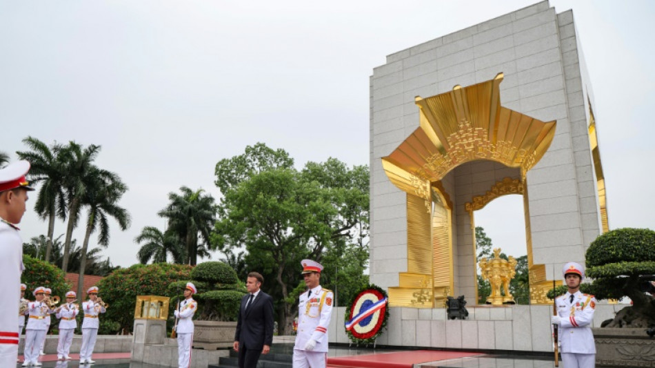 France's Macron calls for world order 'based on law' in Vietnam