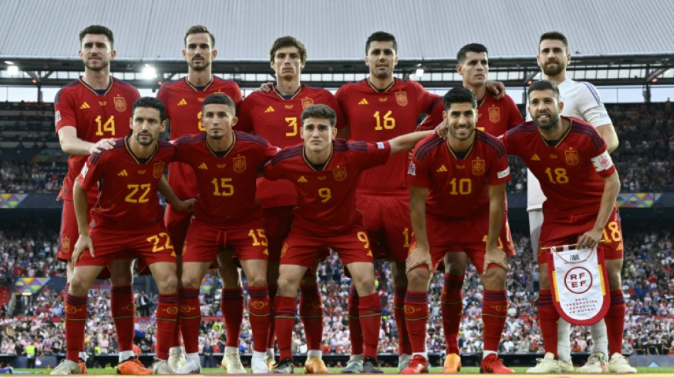 Sele&ccedil;&atilde;o masculina da Espanha se manifesta contra Luis Rubiales