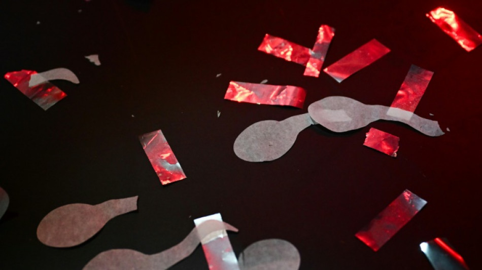 US students 'race' sperm in reproductive health stunt