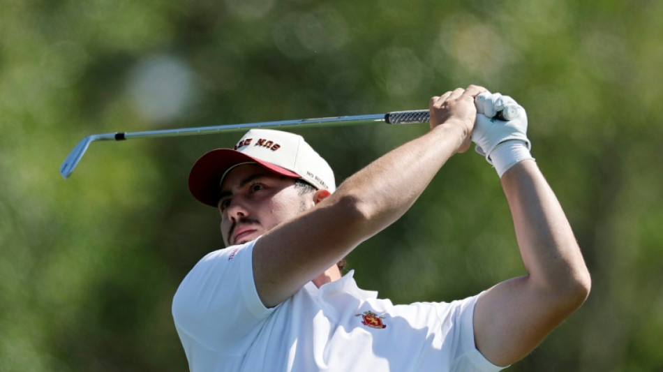 Spain's Ballester finds relief in Masters water hazard