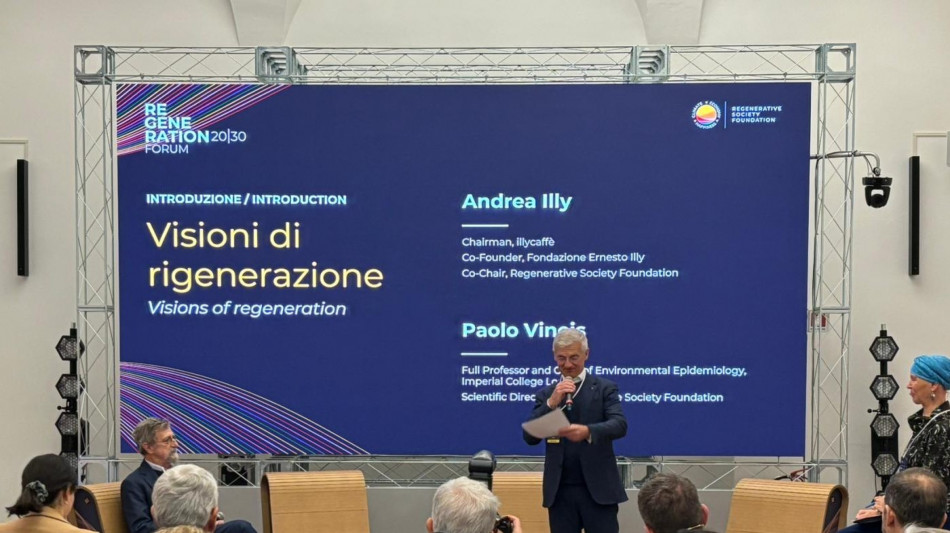 Regeneration 20/30, ripensare rapporto economia, natura, società