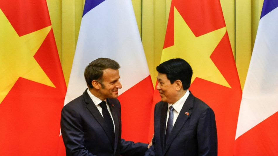 Macron au Vietnam pour promouvoir un ordre mondial "fond&eacute; sur le droit", face &agrave; Trump et Xi