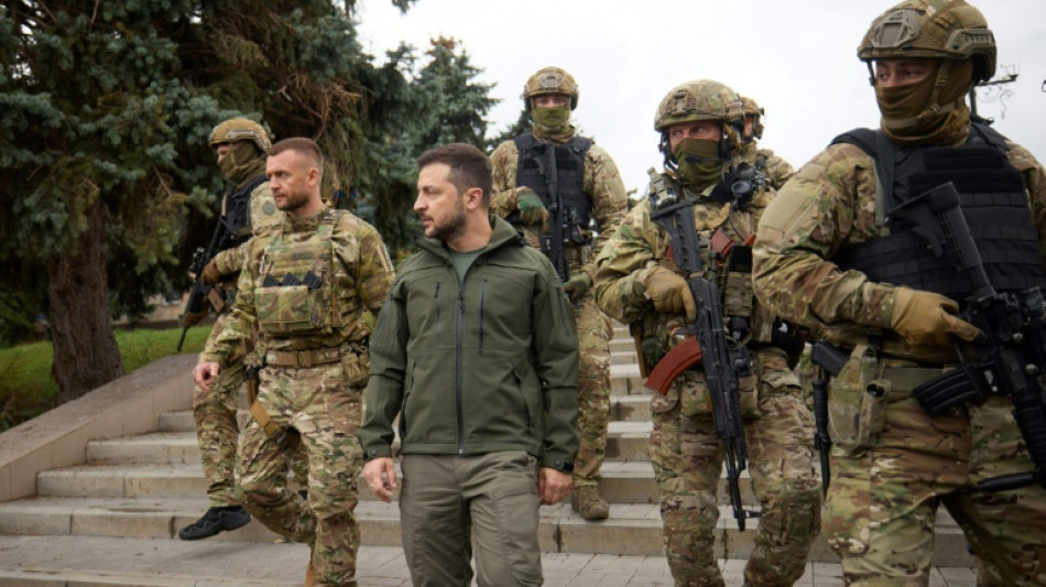 Zelensky promet "la victoire" depuis la r&eacute;gion de Kharkiv, sa ville natale menac&eacute;e d'inondations