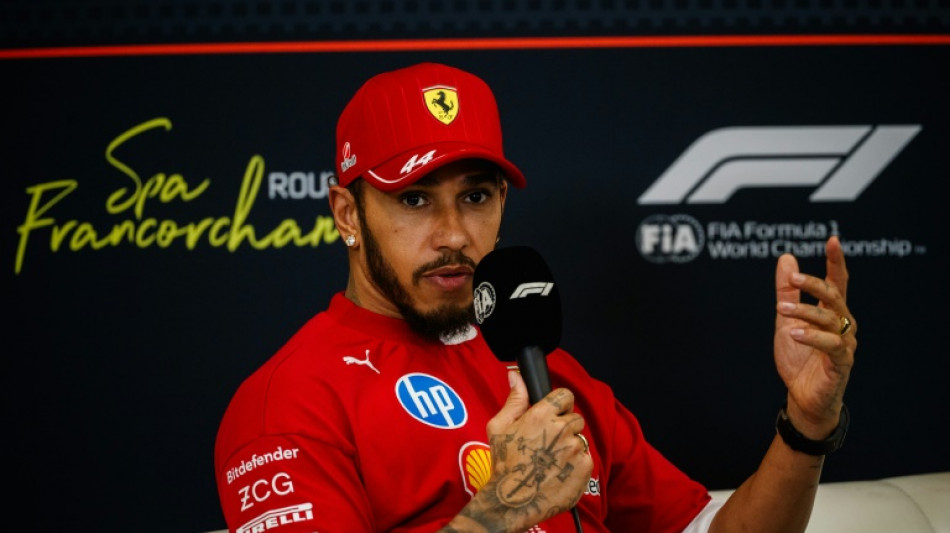 Hamilton takes matters into his own hands to 'gee up' Ferrari