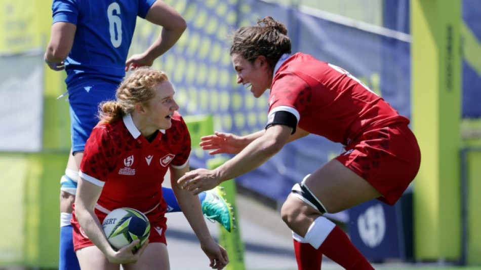 Unbeaten Canada too good for Italy at women's Rugby World Cup