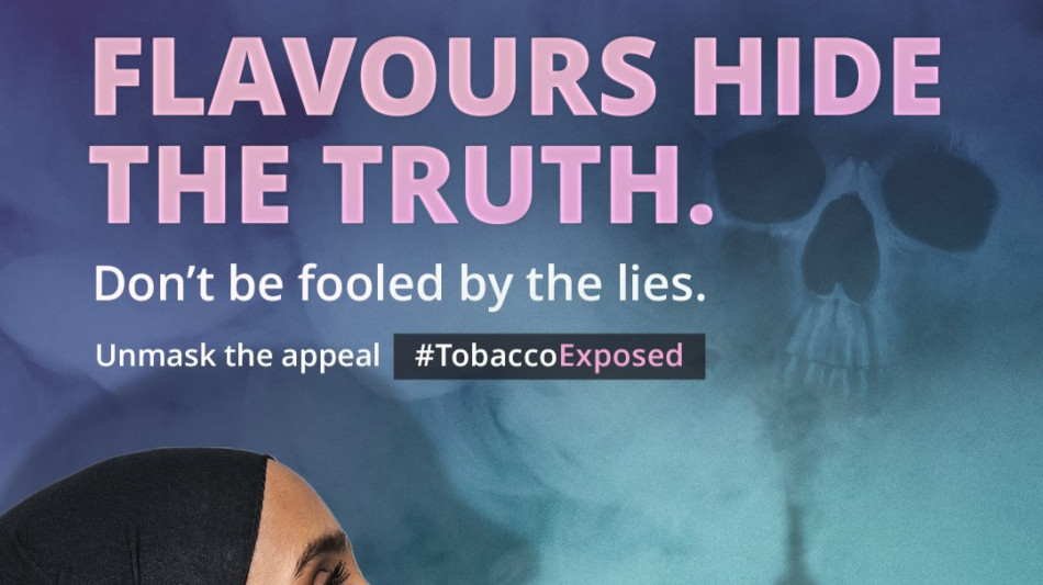 'Smaschera il fascino', la campagna dell'Oms contro lo svapo