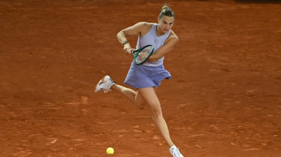 Sabalenka feeling 'stronger than ever' on clay before French Open