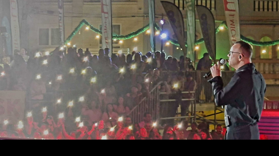 Sold out anche a Malta, Gigi d'Alessio fa en plein in Europa