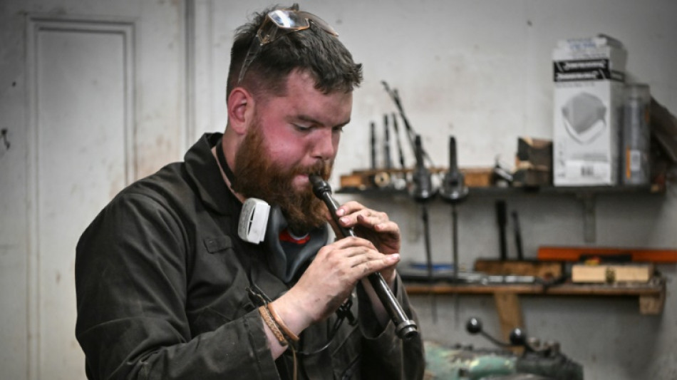 En &Eacute;cosse, les derniers fabricants artisanaux de cornemuse 