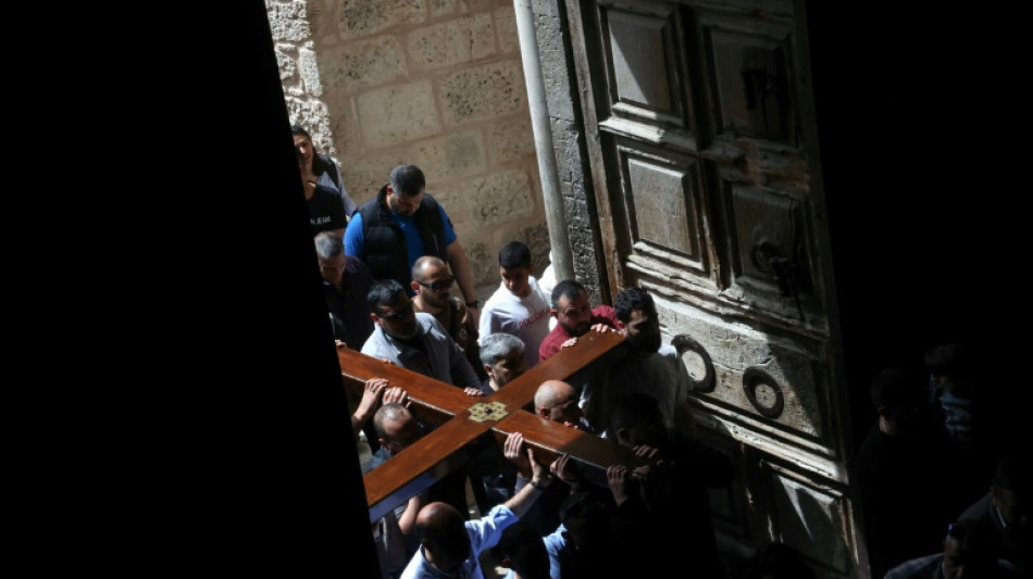Guerra em Gaza afeta celebra&ccedil;&otilde;es da Sexta-feira Santa em Jerusal&eacute;m
