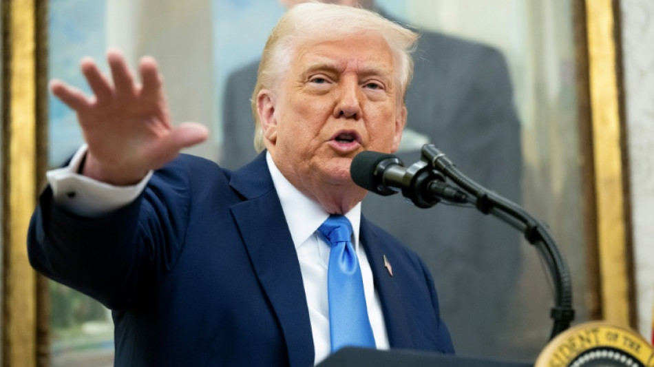 Trump zu m&ouml;glichen Ambitionen auf dritte Amtszeit: "Ich scherze nicht"