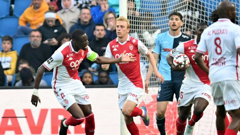 Ligue 1: Monaco fragile 2e apr&egrave;s son nul au Havre