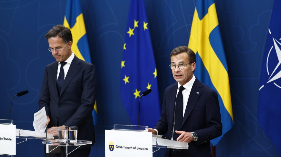 Svezia, 'accordo alla Nato sul 5% non &egrave; scontato'