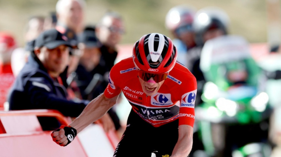 Vingegaard touching Vuelta glory with stage 20 triumph as protests persist