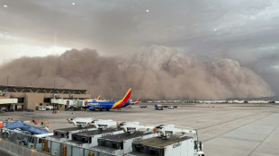 Cielo de ciencia ficción: "Haboob" sumerge a Phoenix en la oscuridad