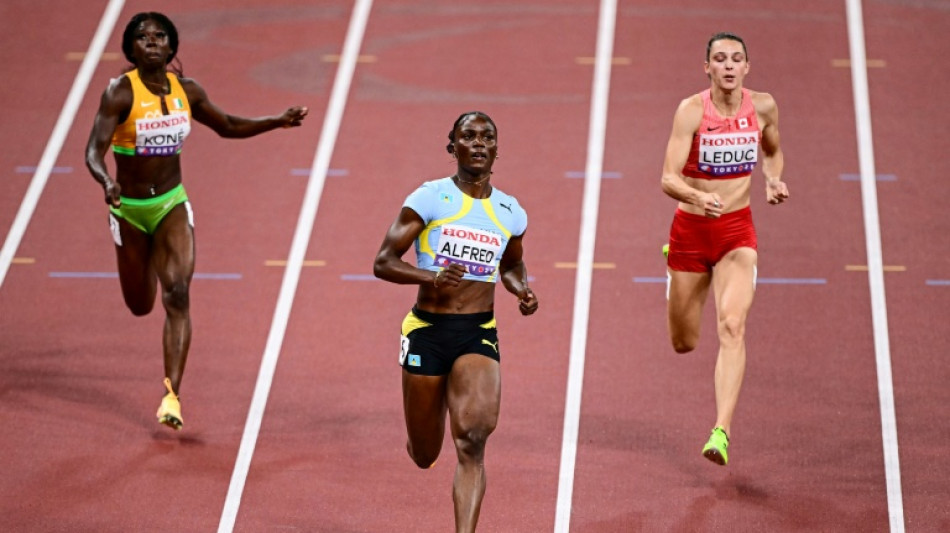 Olympic champion Alfred eases through 100m heats at Tokyo worlds