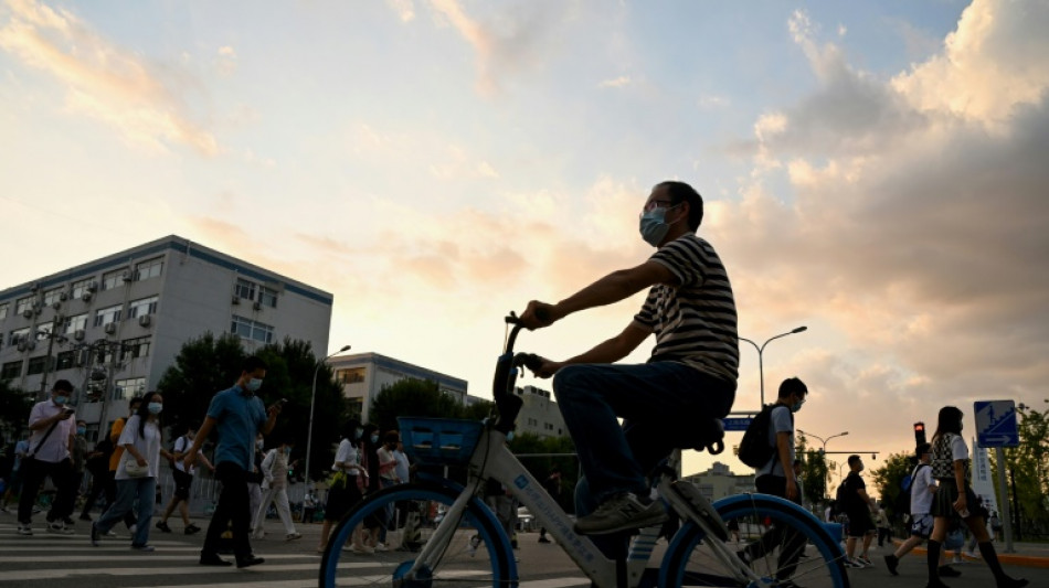 Dans un quartier de P&eacute;kin, le "r&ecirc;ve chinois" vant&eacute; par Xi vacille