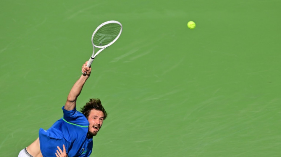 Tennis: Medvedev s'offre une premi&egrave;re finale &agrave; Indian Wells