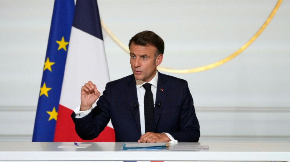La conf&eacute;rence &agrave; l'ONU sur l'Etat palestinien report&eacute;e mais sera organis&eacute;e "au plus vite", dit Macron