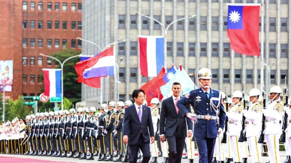 Taiwan welcomes Paraguay leader as China ramps up pressure