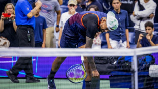 Kyrgios fined $14,000 for US Open racquet meltdown
