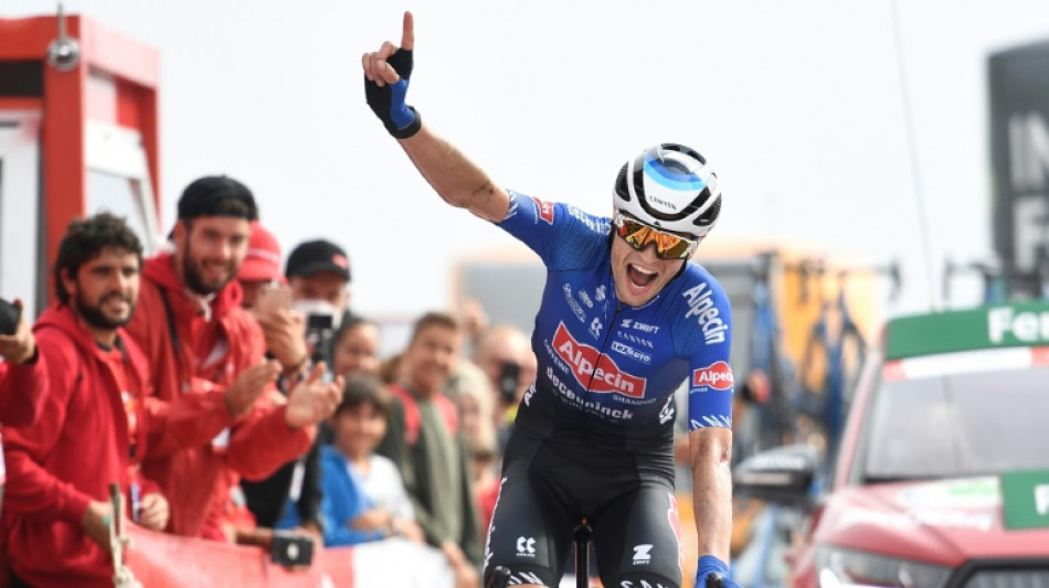 Tour d'Espagne: Vine rafle la 8e &eacute;tape en solitaire, Evenepoel reste leader