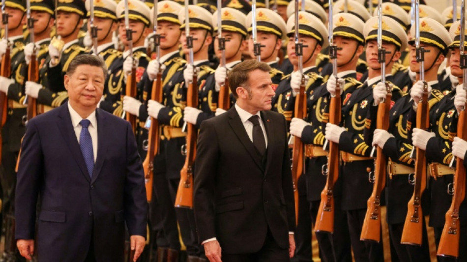 Macron bei Treffen mit Xi: Frankreich und China müssen "Differenzen" überwinden