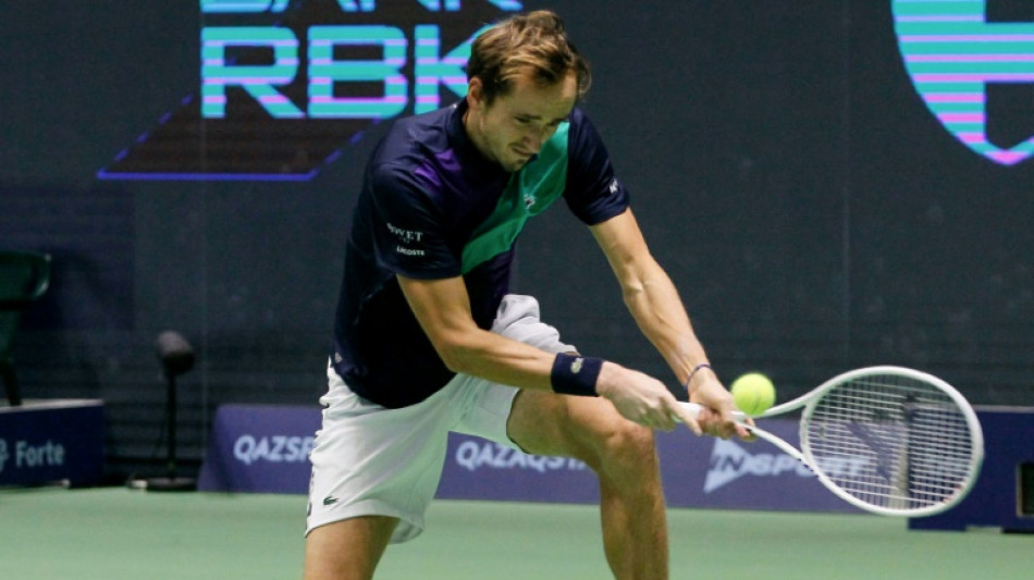 ATP: Djokovic qualifi&eacute; pour la finale &agrave; Astana apr&egrave;s l'abandon de Medvedev