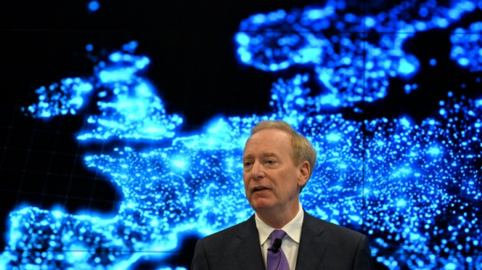 Microsoft president urges fast 'resolution' of transatlantic trade tensions