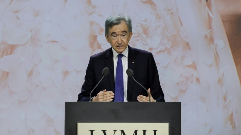 LVMH's Arnault says to talk of retirement in '7-8 years'