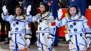 Three-person crew blasts off for China's Tiangong space station