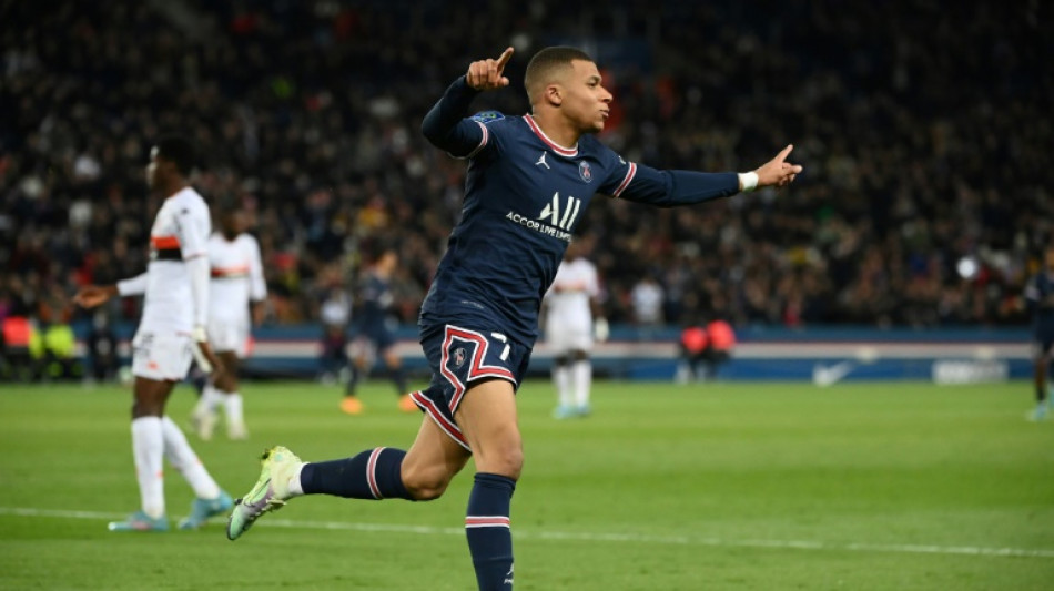 Unstoppable Mbappe sparks PSG rout of Lorient